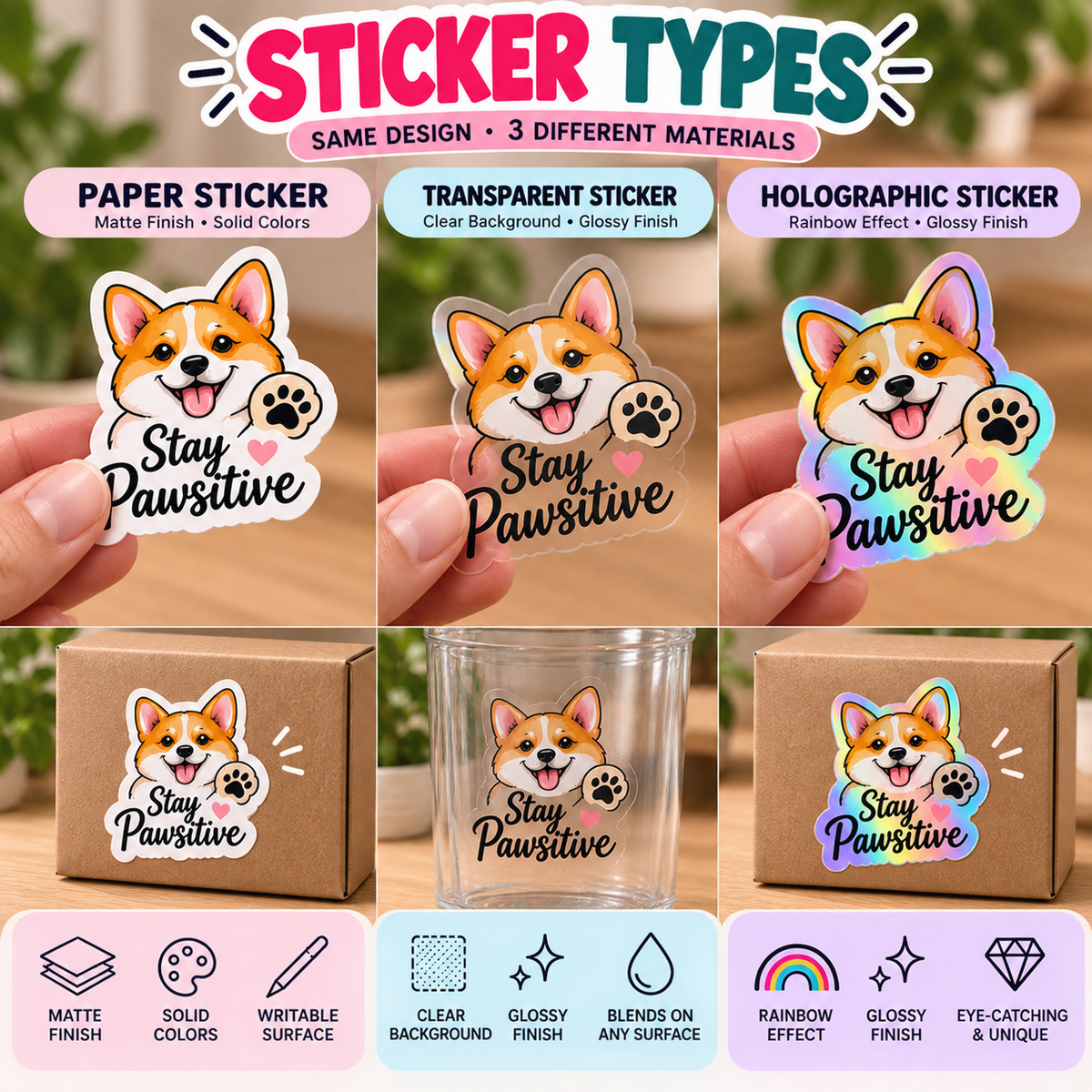 Custom Die Cut Stickers
