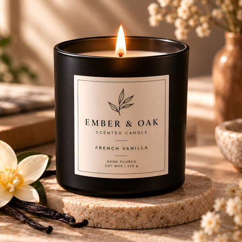 Custom Candle Label Stickers