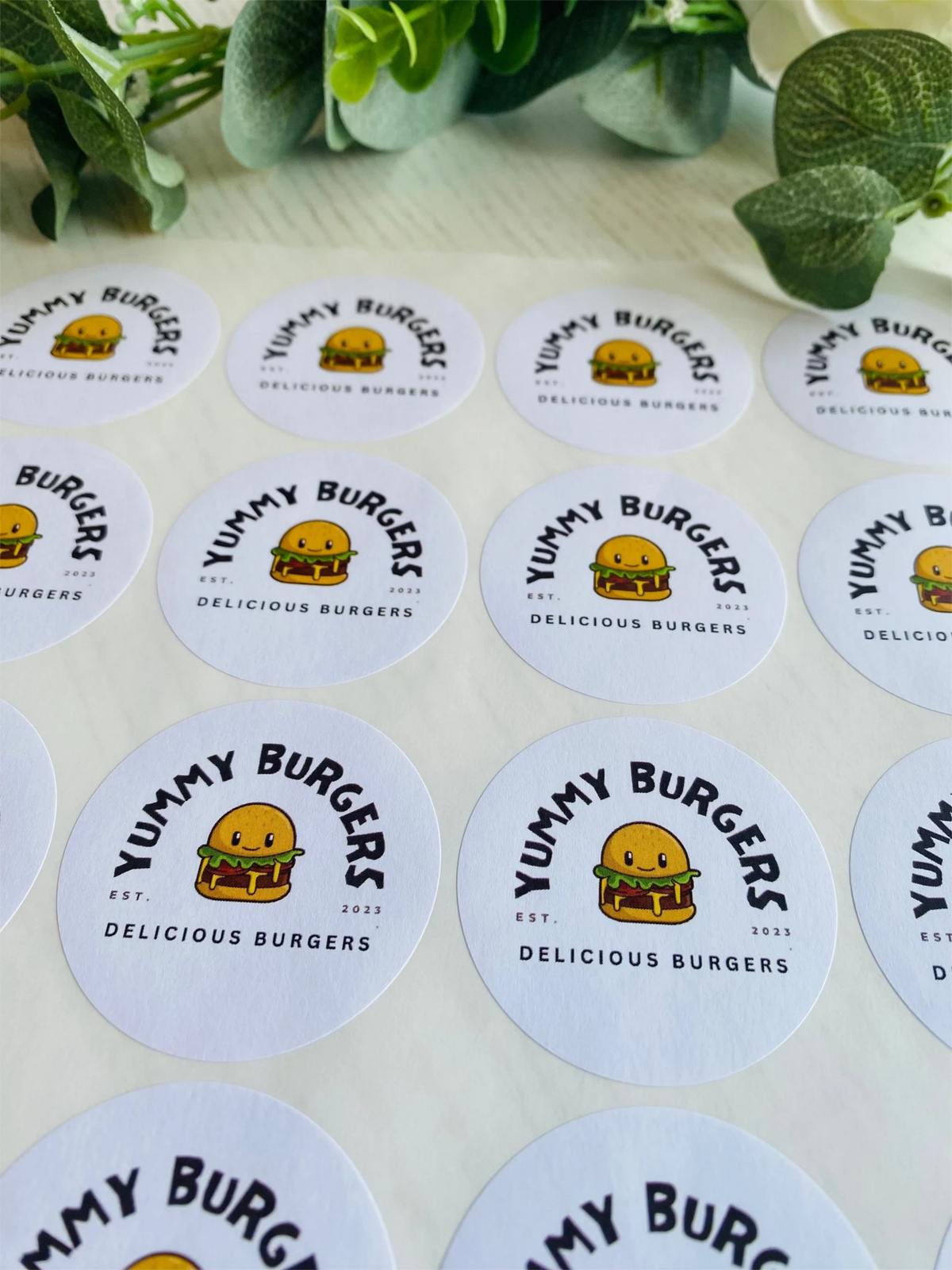 Custom Round Stickers