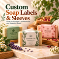 Custom Soap Labels & Soap Sleeves