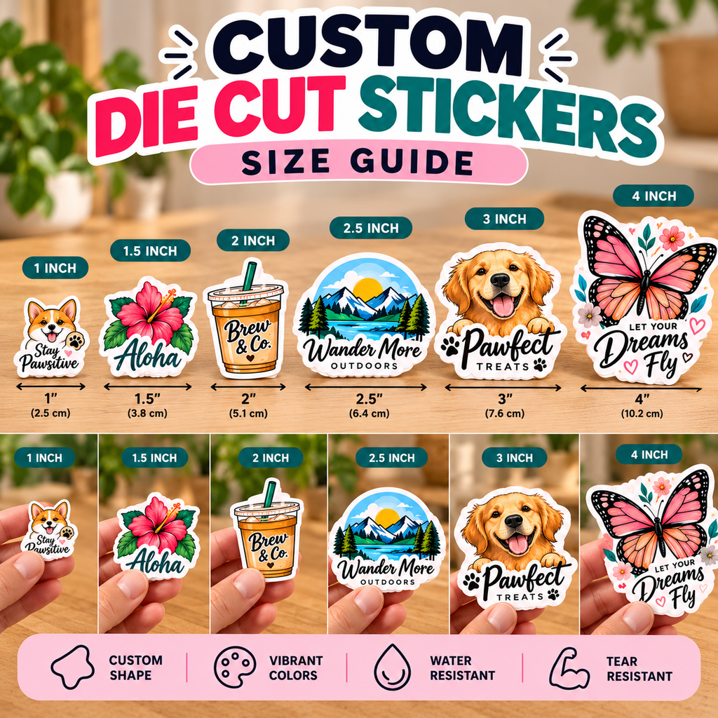 Custom Die Cut Stickers