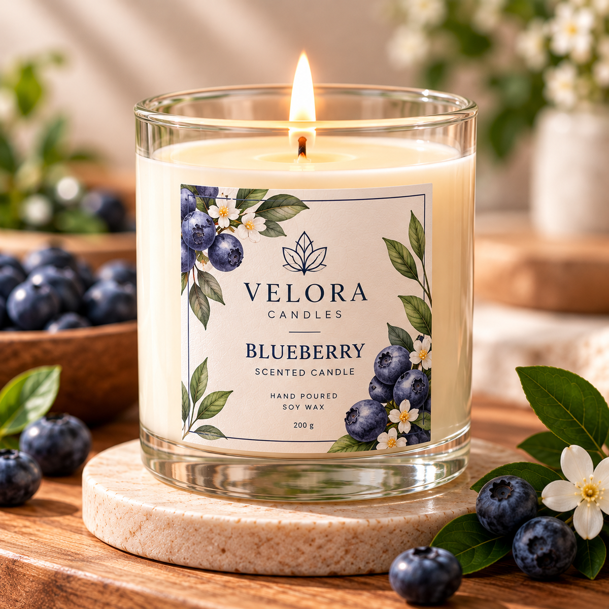 Custom Candle Label Stickers